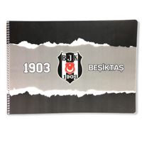 BEŞİKTAŞ RESİM DEFTERİ 24X34 PP KAPAK 12 Lİ 463632 1