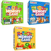 REDKA MEMORY GAME RD5628 FRUİTS VEGETABLES JOBS ANİMALS HAFIZA OYUNU 3+ 1