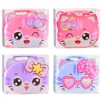 XİAOLİNGJİNG KUMBARA S-264 1363 SEVİMLİ KEDİ KİLİTLİ METAL 11 CM 1