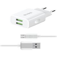 S-LINK ŞARJ CİHAZI SMG-130 MİCRO ÇİFT USB 1