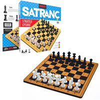 REDKA SATRANÇ TAKIMI RD5505 AHŞAP KUTU OYUNU 6+ 1