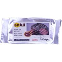 ŞEKİL SERAMİK HAMURU 1000 GR BEYAZ VK1000BYZ 1