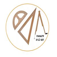 PANDA SINIF TAKIMI AHŞAP PANOSUZ 3 PARÇA PAN679 1
