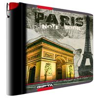 GIPTA METROPOL DEFTER 2443 İP DİKİŞLİ SERT KAPAK 13x18 96/1 1