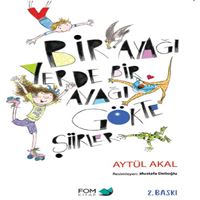 FOM ŞİİR KİTABI BİR AYAĞI YERDE BİR AYAĞI GÖKTE 1