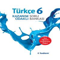 TUDEM SORU BANKASI KAZANIM ODAKLI TÜRKÇE 6.SINIF 2020 (İADESİZ) 1