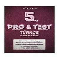 BILFEN (PROTEST) SORU BANKASI TÜRKÇE 5.SINIF (İADESİZ) 2019 1