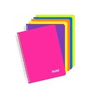 NOTTE TREND DEFTER A4 PP KAPAK SPİRALLİ 100 YP ÇİZGİLİ 6 LI 60-358 1