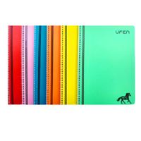 UFEN A4 SPİRALLİ PLASTİK KAPAKDEFTER TREND 96/1 6 LI 70289 1