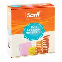 SARFF HELEZON SPİRAL PLASTİK 25 MM ŞEFFAF 50 Lİ 15210054 1
