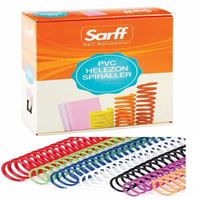 SARFF HELEZON SPİRAL PLASTİK 8 MM ŞEFFAF 200 LÜ 15210007 1