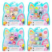 SQUİSH A LONGS SQAL0024-25-65-84 S2 8 FİGÜR VE YÜZÜK SETİ 3+ 1