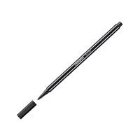 STABİLO KALEM 68-46 KALIN KEÇE UÇ SİYAH 10 LU 1