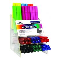 RUBENİS KEÇELİ KALEM RRK-101 KALIN UÇ KALIN GÖVDE 120 LI 1