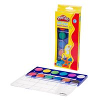 PLAYDOH SULUBOYA 12 RENK BÜYÜK 28 MM SU003 1