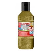 ALPİNO SULUBOYA TEK RENK SİMLİ GLİTTER 250 ML DM-50-51-52-53-54 1