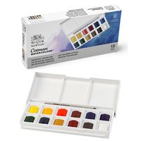 WİNSOR NEWTON COTMAN SULUBOYA 12 RENK YARIM TABLET SKETCHERS POCKET 0390640 1