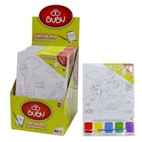 BU-BU KAĞIT SULUBOYA BUBU-KS001-...-12 5 RENK FIRÇALI 1