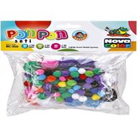 NOVA COLOR ŞÖNİL PONPON SET NC-333 1