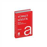 EMA TÜRKÇE SÖZLÜK KIRMIZI PLASTİK KAPAK 1