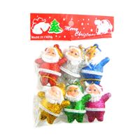 YILBAŞI SÜSÜ 2116 NOEL BABA KÜÇÜK SİMLİ KARIŞIK 6 LI 1