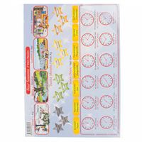 ODAK TABLO 08271 İNGİLİZCE ZAMAN A4 10 LU 1