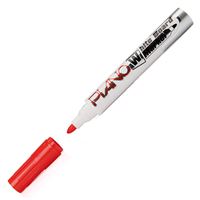 PİANO TAHTA KALEMİ KIRMIZI 12 Lİ PYN-202 1