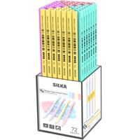 SİLKA KURŞUN KALEM OCEAN ÜÇGEN PASTEL 72 Lİ KL1TSP-72 1