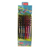 MİKRO TÜKENMEZ KALEM METAL BALL PEN MAVİ 36 LI I-664 1