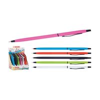 MİKRO TÜKENMEZ KALEM BASMALI METAL KUTULU RENKLİ BP-901R 1