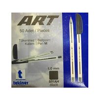 ART TÜKENMEZ KALEM 07 SİYAH 50 Lİ 1