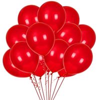 RANCHİ BALON YF-0320 METALİK KIRMIZI BÜYÜK 14A 100 LÜ 1