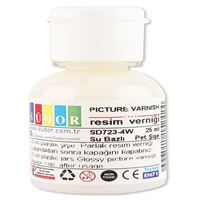 SÜDOR RESİM VERNİĞİ SU BAZLI 25 ML 12 Lİ SD723-4W 1