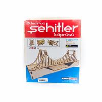 KUMTOYS MAKET AHŞAP 3D 21x33 15 TEMMUZ ŞEHİTLER KÖPRÜSÜ 1