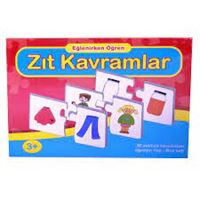 KZL YAPBOZ EĞLENİRKEN ÖĞREN: ZIT KAVRAMLAR 30 PARÇA KZL-147 1