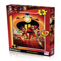 KS PUZZLE INC 714 İNCREDİBLES 2 100 PARÇA 1