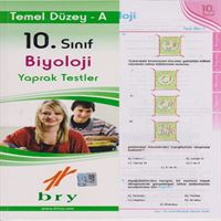 BİREY YAPRAK TEST BİYOLOJİ TEMEL DÜZEY 10.SINIF 1