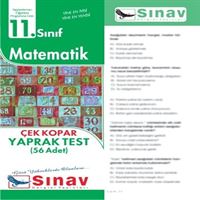 SINAV YAPRAK TEST MATEMATİK 11. SINIF 2018 2019 1
