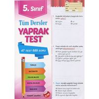 ELEMENT YAPRAK TEST TÜM DERSLER 5.SINIF 2018-2019 1