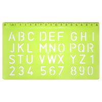 HATAS YAZI ŞABLONU BÜYÜK HARF 20 MM 10 LU 2258 1