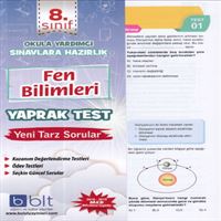 BULUT YAPRAK FEN BİLİMLERİ 8. SINIF (2018-2019) 1