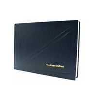 DİLMAN ÇEK KAYIT DEFTERİ 1405 CİLTLİ YATAY 17x24 96 YP 1