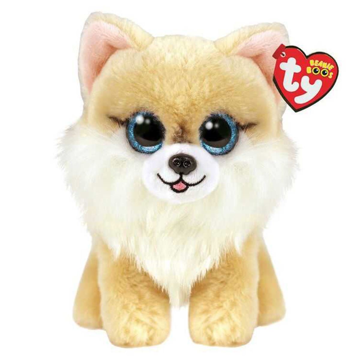 MEGA TY PELÜŞ KÖPEK HONEYCOMB 36571 KREM 15 CM 1