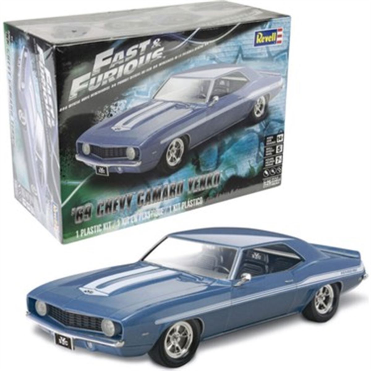REVELL 14314 1969 CHEVY CAMARO FAST FURIOUS 1
