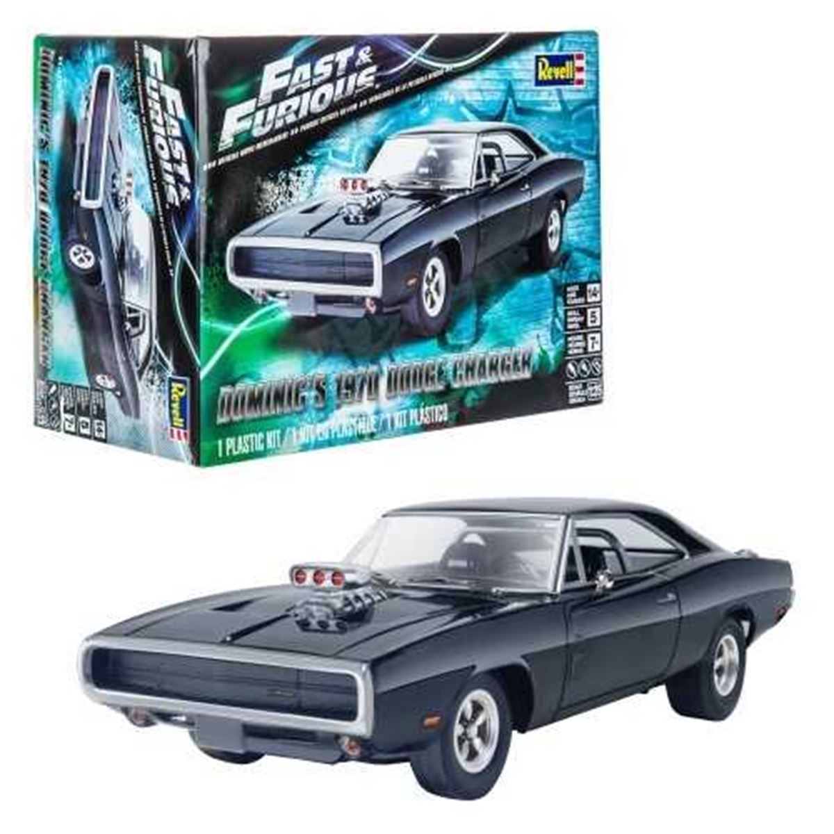 REVELL 04319 CARS 70 DODGE CHARGER 1