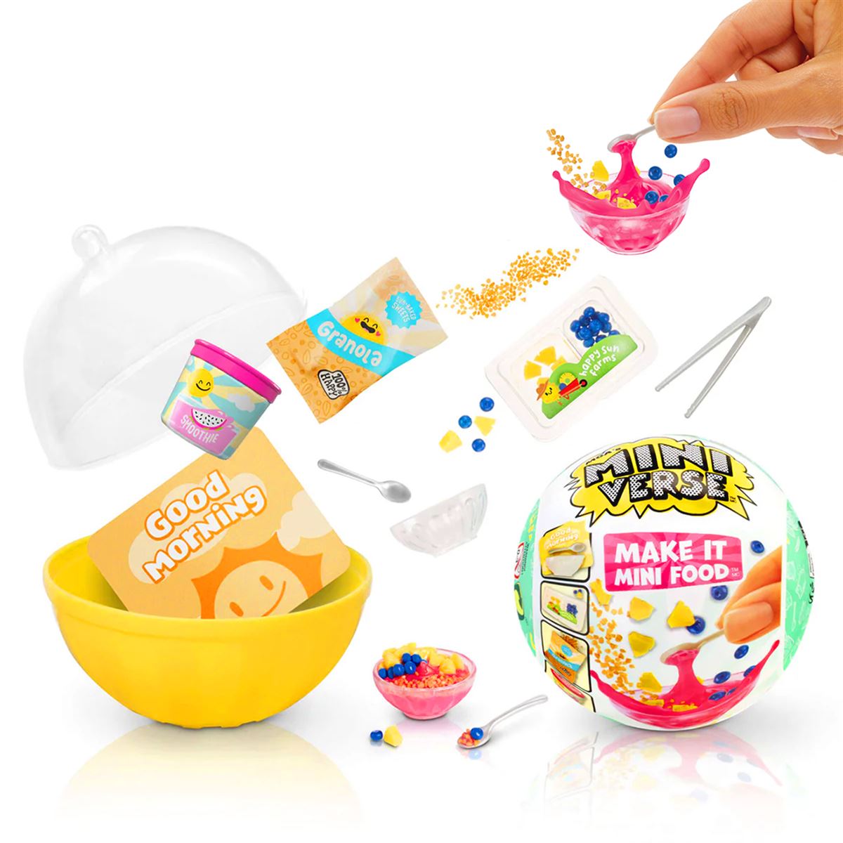 MİNİ VERSE SÜRPRİZ YUMURTA 505396EUC S3 MAKE İT MİNİ FOOD CAFE 8+ 1