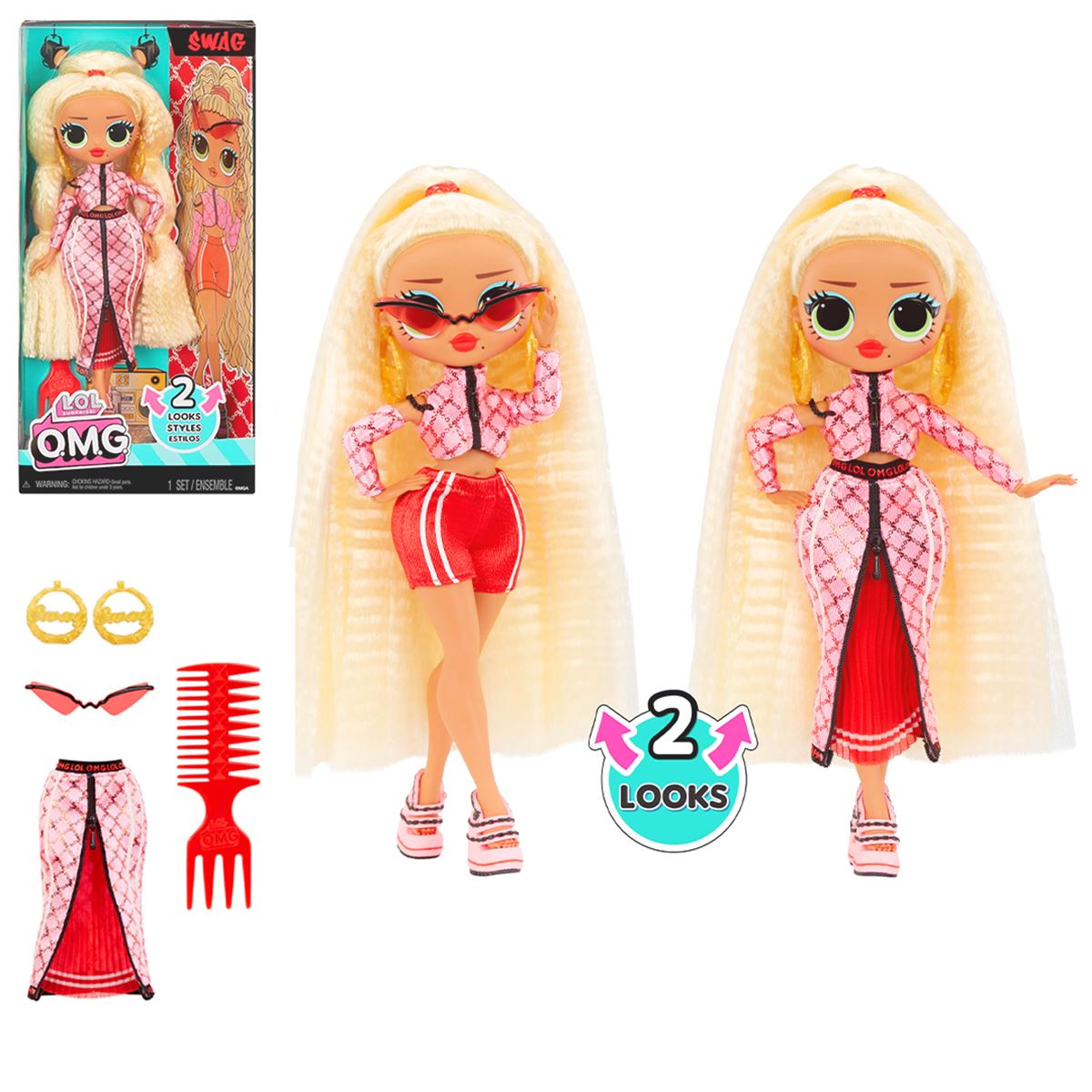 LOL SURPRİSE OMG SWAG 591573 2 LOOKS STYLES 3+ 1