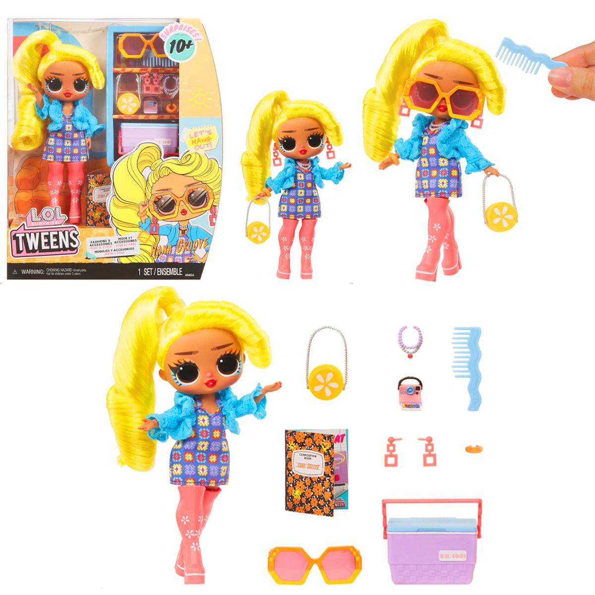 LOL SURPRİSE TWEENS 591658 MODA BEBEĞİ HANA GROOVE 10+ 1