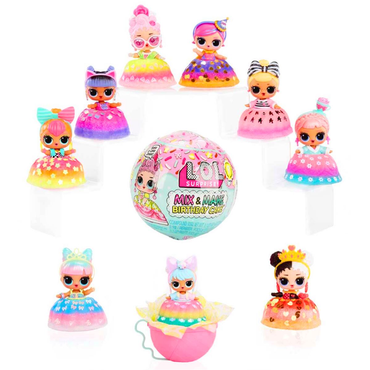 LOL SURPRİSE TOTS 593140 MİX MAKE BİRTHDAY CAKE 3+ 1