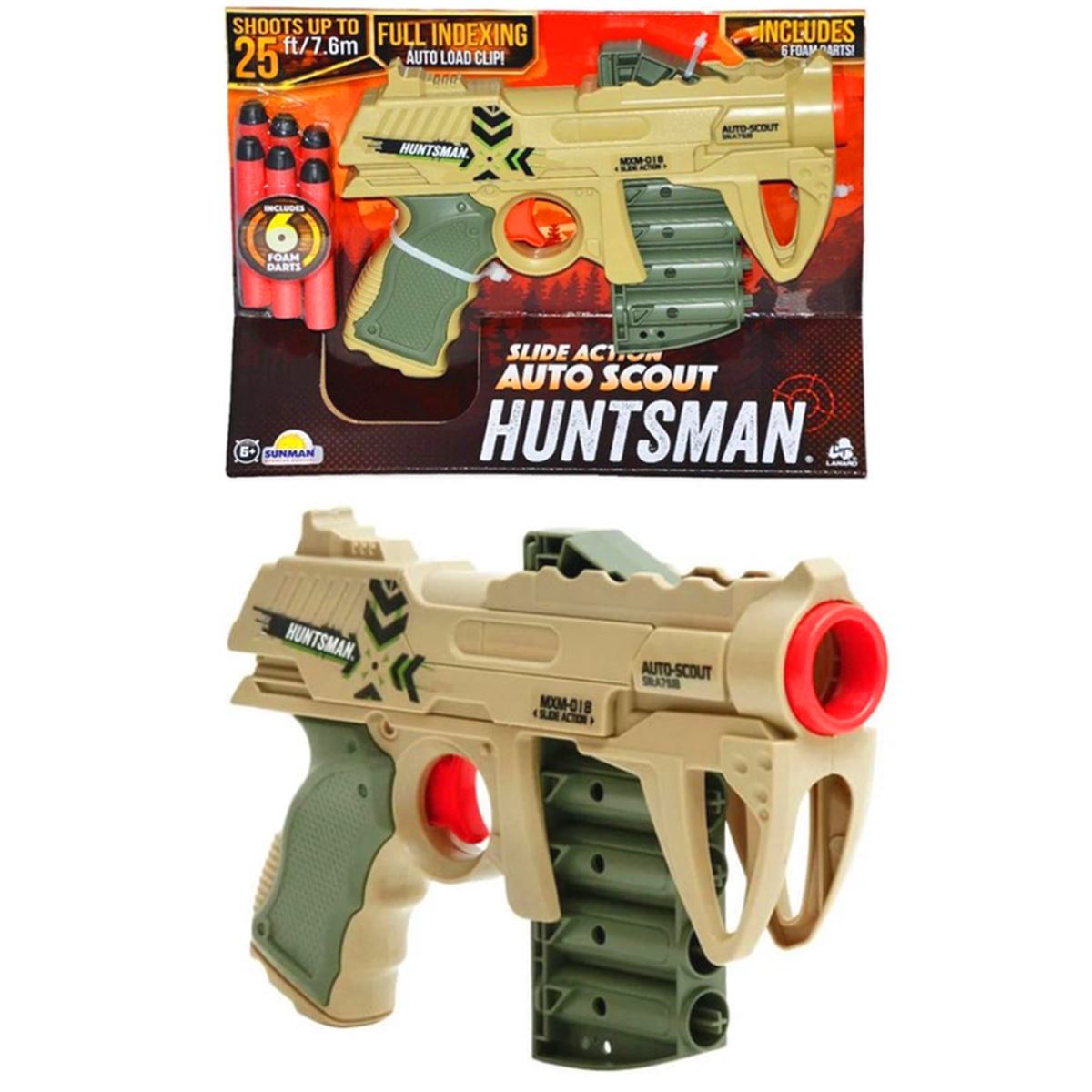 SUNMAN SÜNGER TABANCASI 91901 AUTO SCOUT 6 MERMİ 6+ 1